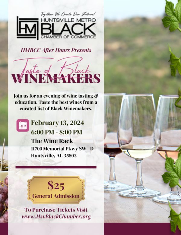 Huntsville Taste of Black Winemakers